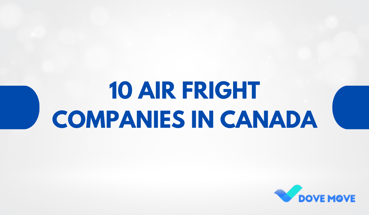 10 Air Fright Companies in Canada