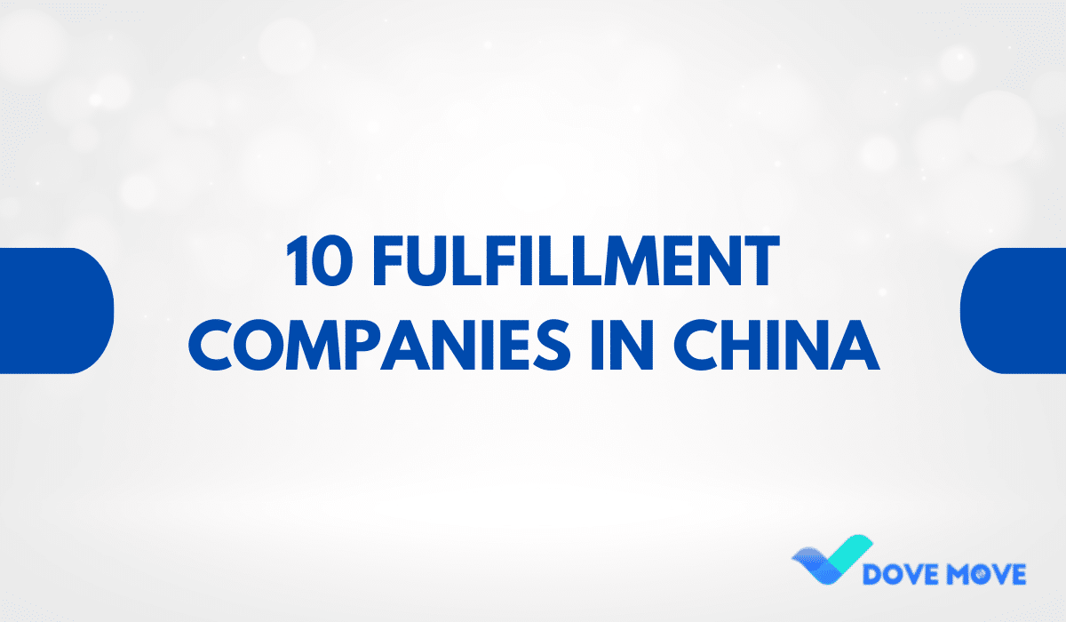 10 Fulfillment Companies in China