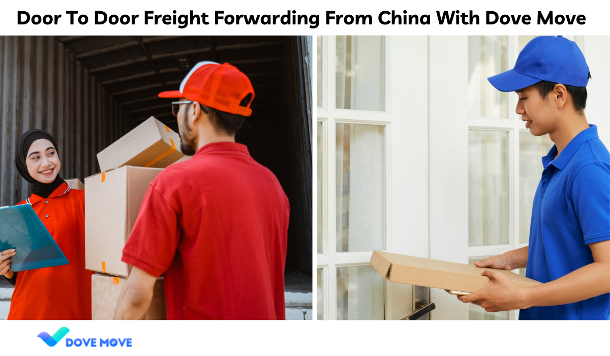 Door To Door Freight Forwarding From China With Dove Move