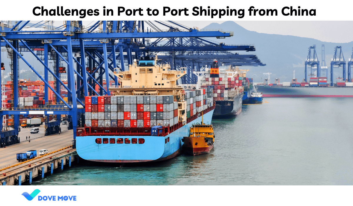 Challenges in Port to Port Shipping from China