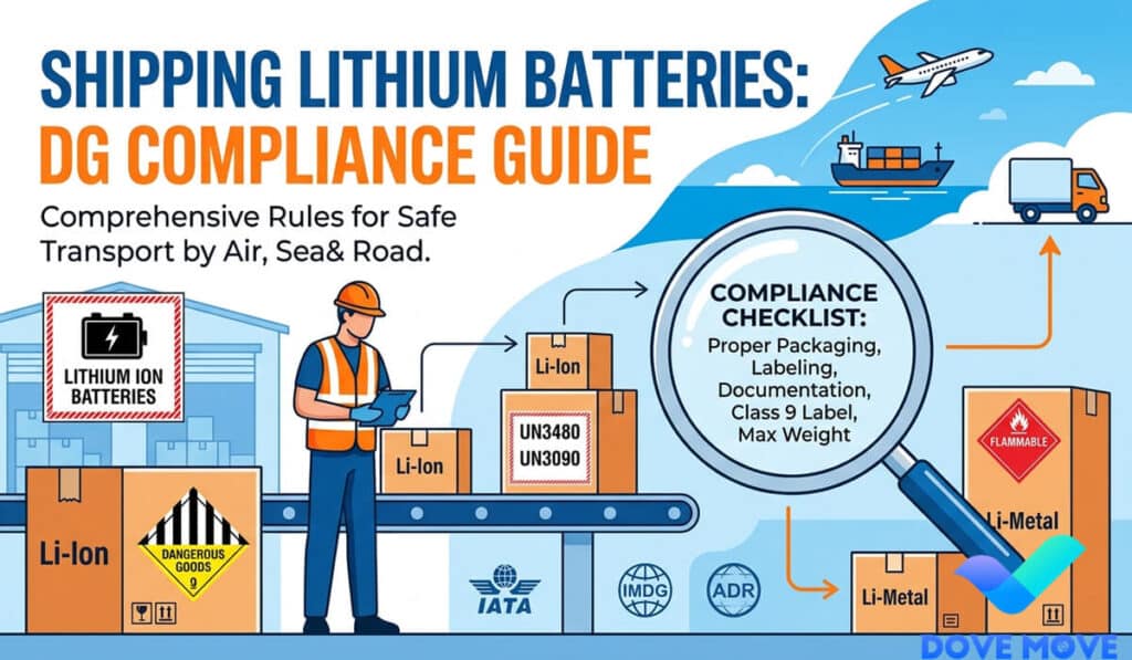 Shipping Lithium Batteries DG Compliance Guide