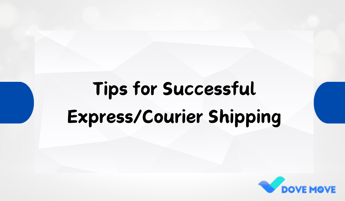 Tips for Successful Express/Courier Shipping